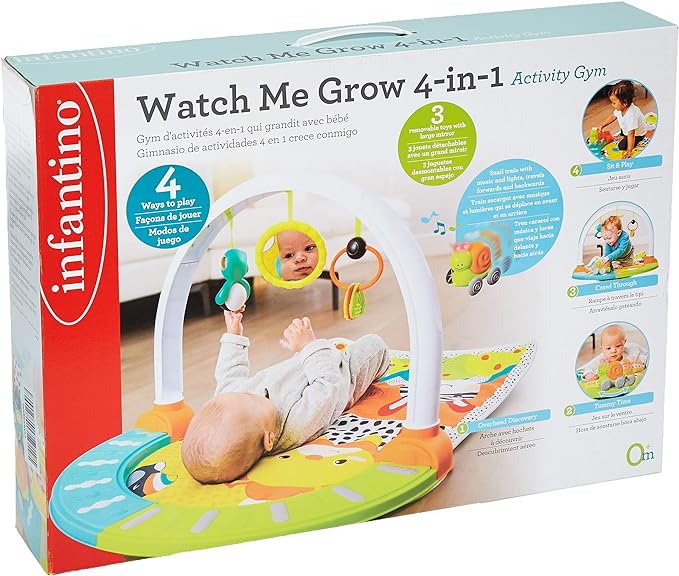 Infantino Watch Me Grow 4-in-1 Activity Gym