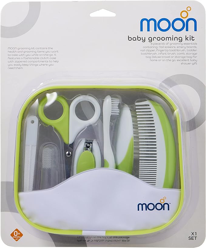 MOON Baby Grooming Kit – 8-Piece Set