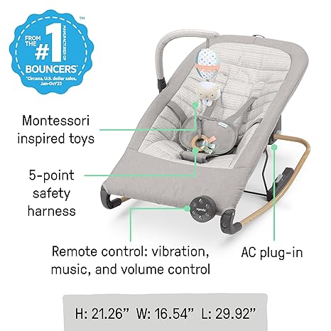 Ingenuity™ Keep InMotion™ Automatic Rocking Seat - Soulful Skies™