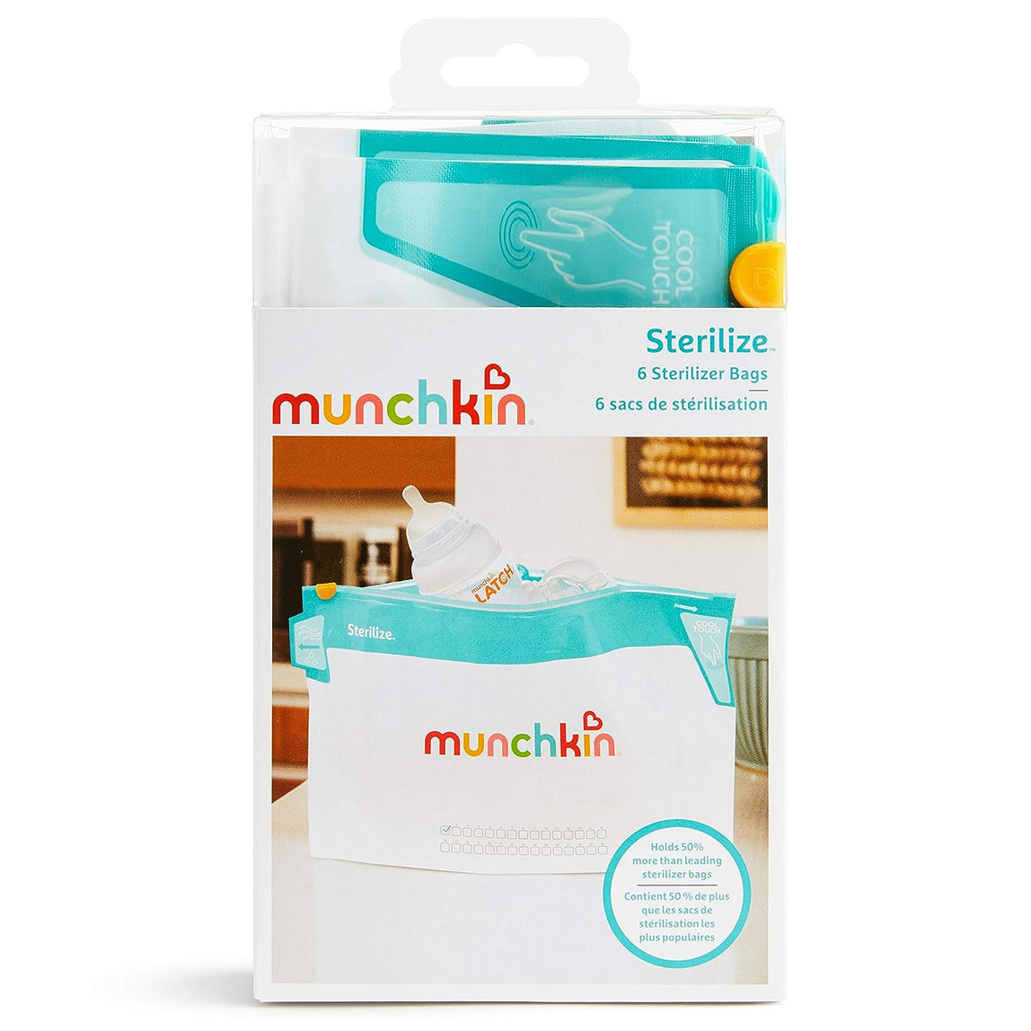 Munchkin Latch Microwave Steriliser Bags - MamaApp