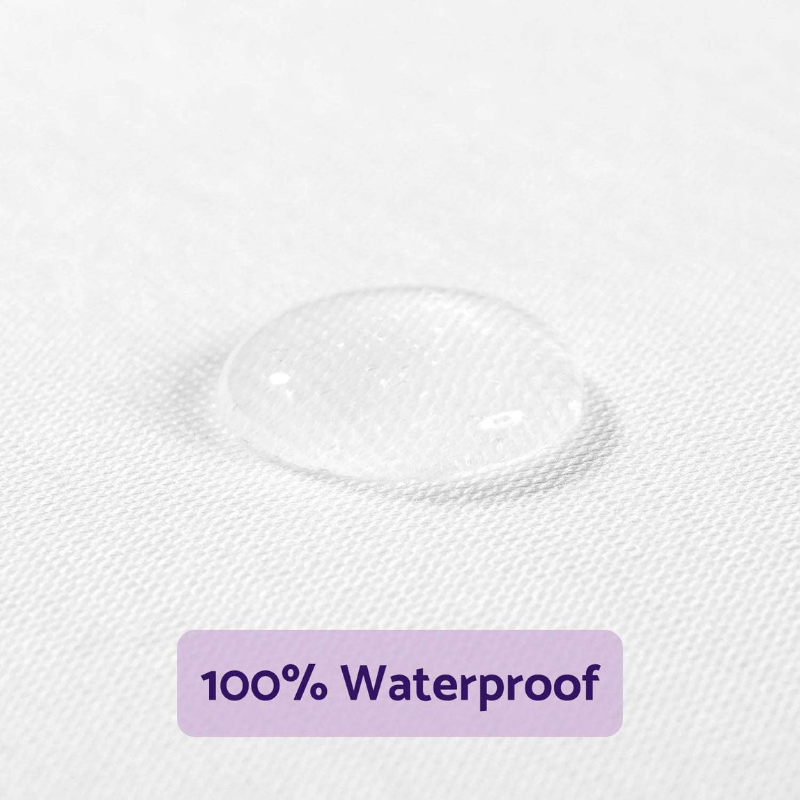 ClevaMama Brushed Cotton Waterproof Mattress Protector Bedside Crib - MamaApp
