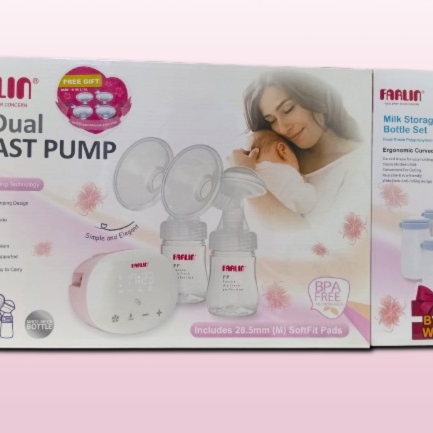 Farlin Ele-Dual Electric Breast Pump – Compact, Customizable & Ultra-Quiet