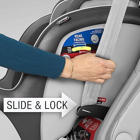 Chicco NextFit Zip Convertible Car Seat - Carbon