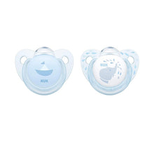 NUK Pacifier Silicone Size 1 Baby Blue (2Pcs)