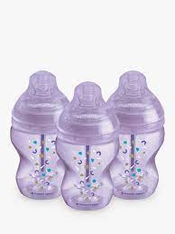 Tommee Tippee Advanced Anti-Colic Starter Bottle Kit - Purple