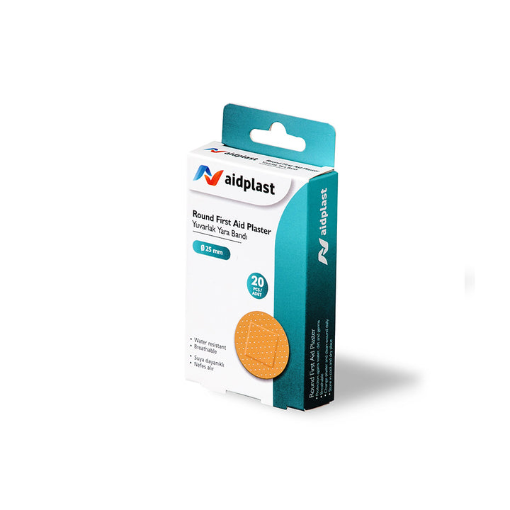 Aidplast Round First Aid Plaster 25mm