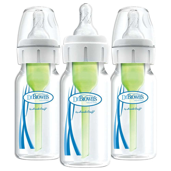 Dr Brown's Anti Colic Plastic Narrow Option+ Bottle 120ml - MamaApp