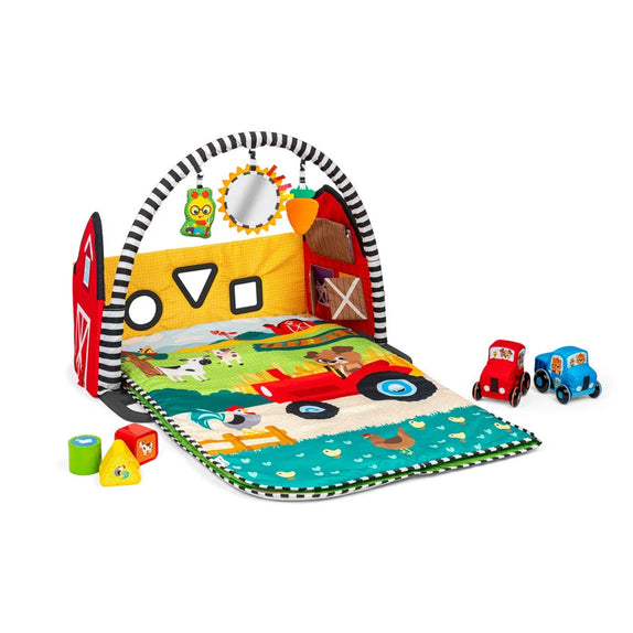 Baby Einstein Busy Barnyard Grow With Me Activity Gym 0Month+