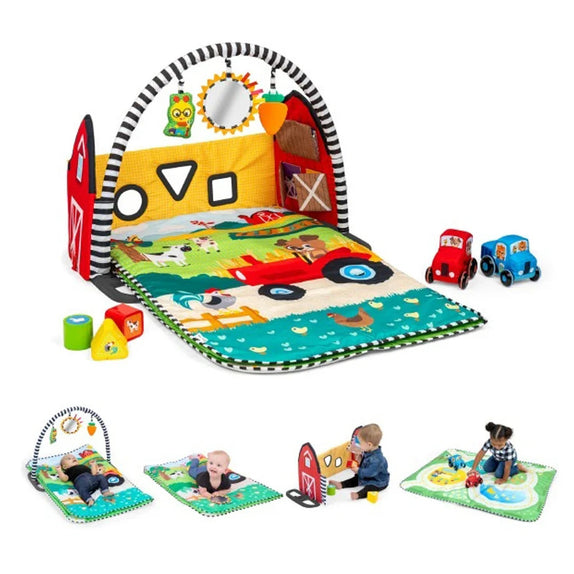 Baby Einstein Busy Barnyard Grow With Me Activity Gym 0Month+