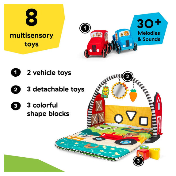Baby Einstein Busy Barnyard Grow With Me Activity Gym 0Month+