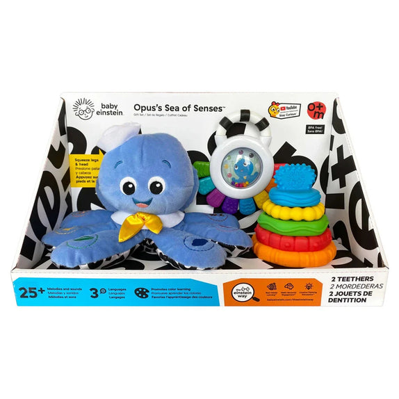 Baby Einstein Opus's Sea of Senses 3-Piece Gift Set 0M+