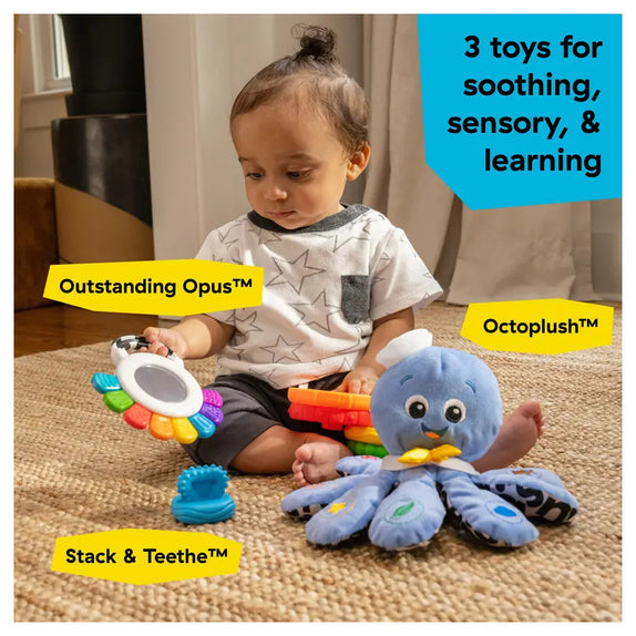 Baby Einstein Opus's Sea of Senses 3-Piece Gift Set 0M+