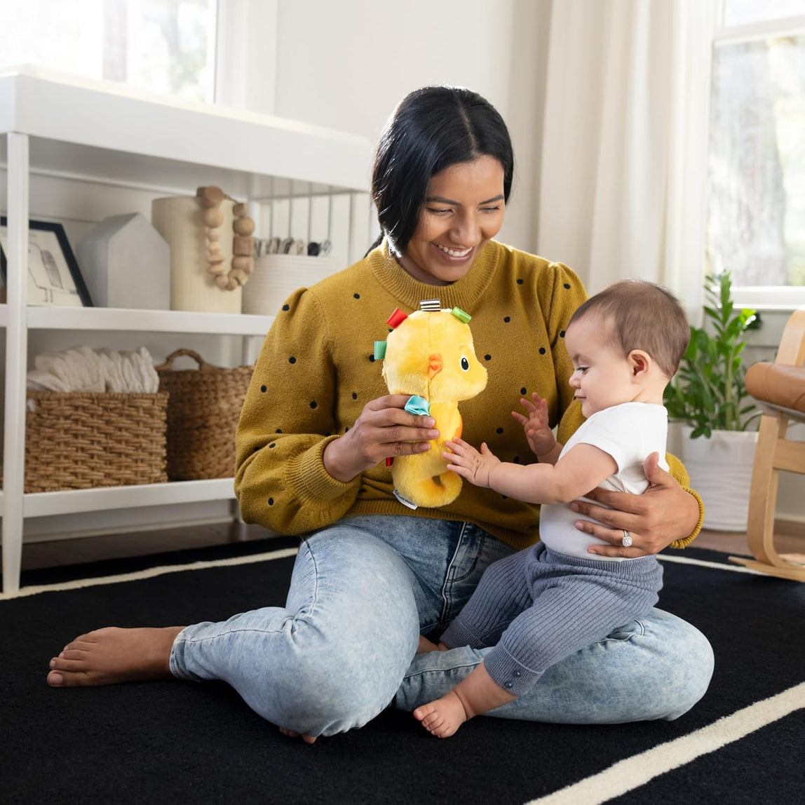 Baby Einstein Sea Dreams Seahorse Plush Soother (Yellow) - 0 Month+