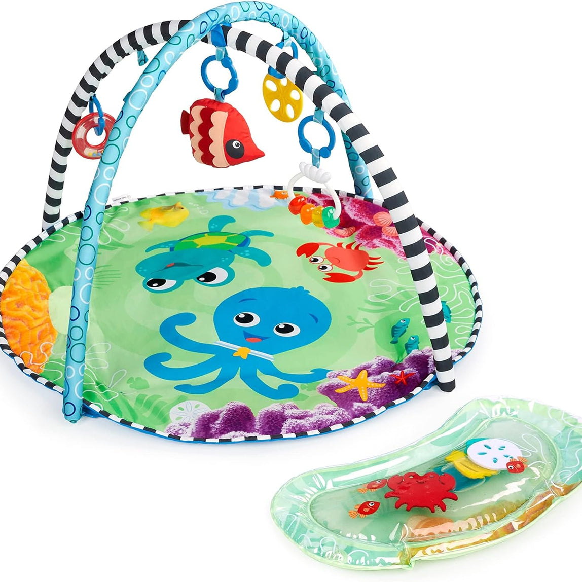 Baby EinsteinSea Floor Explorers 2-in-1 Water Mat Play Gym 0Month+