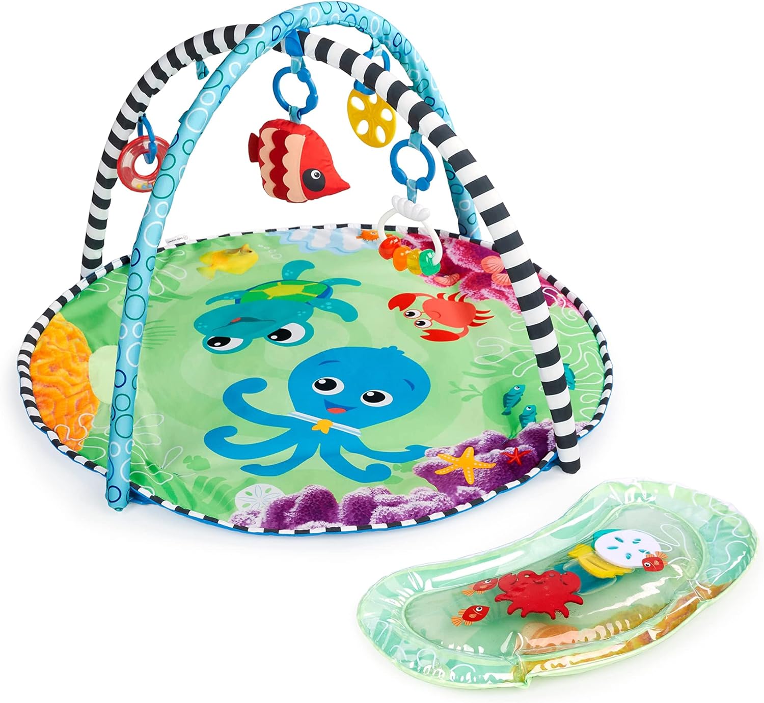 Baby EinsteinSea Floor Explorers 2-in-1 Water Mat Play Gym 0Month+