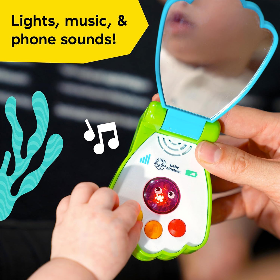 Baby EinsteinShell Phone Musical Toy Telephone (6-36M)