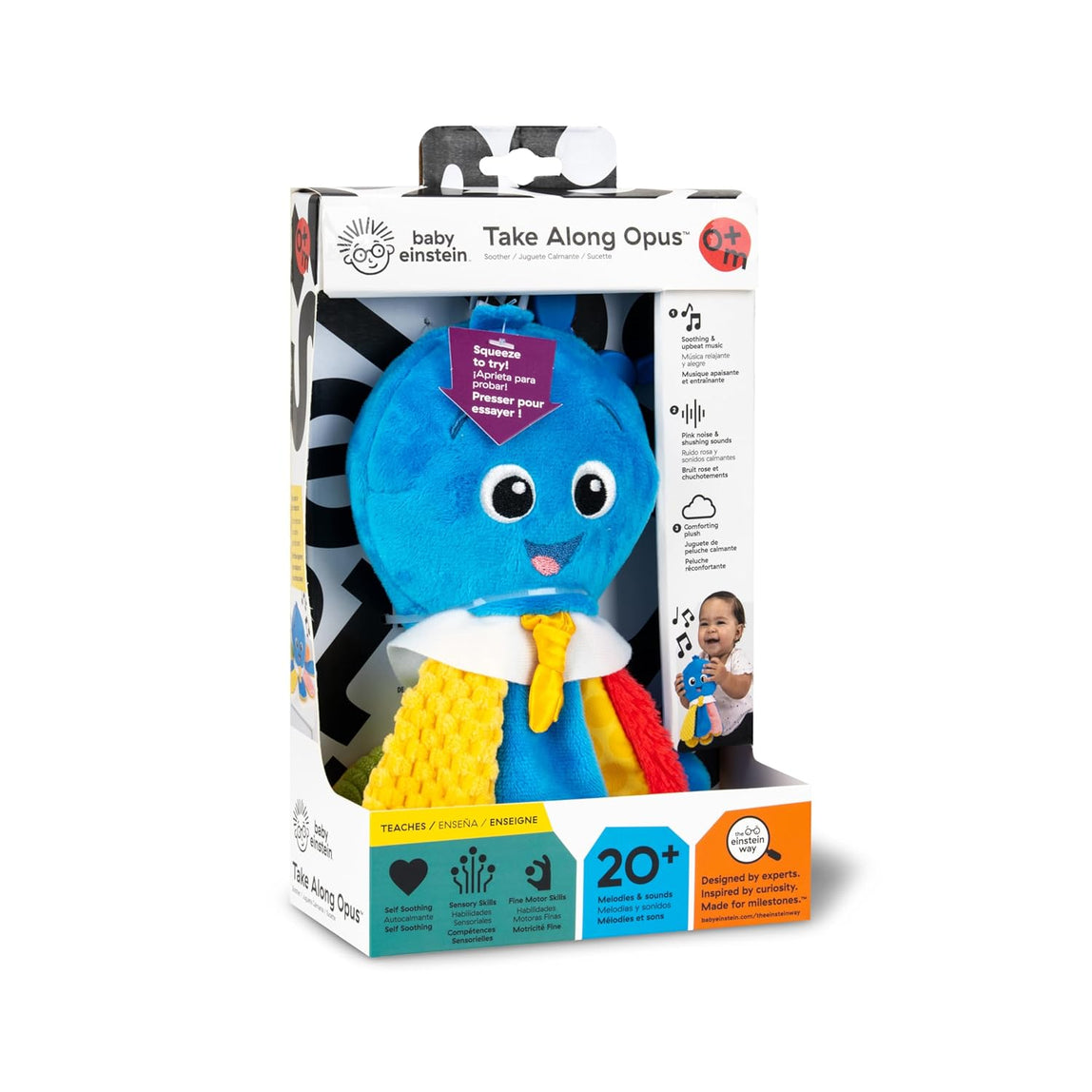 Baby Einstein Take Along Opus Soother 0 Month+