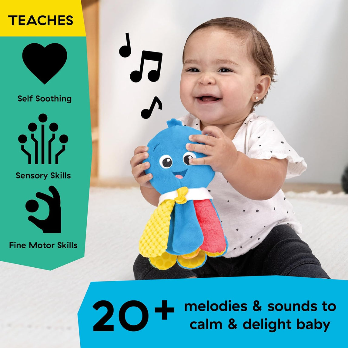 Baby Einstein Take Along Opus Soother 0 Month+