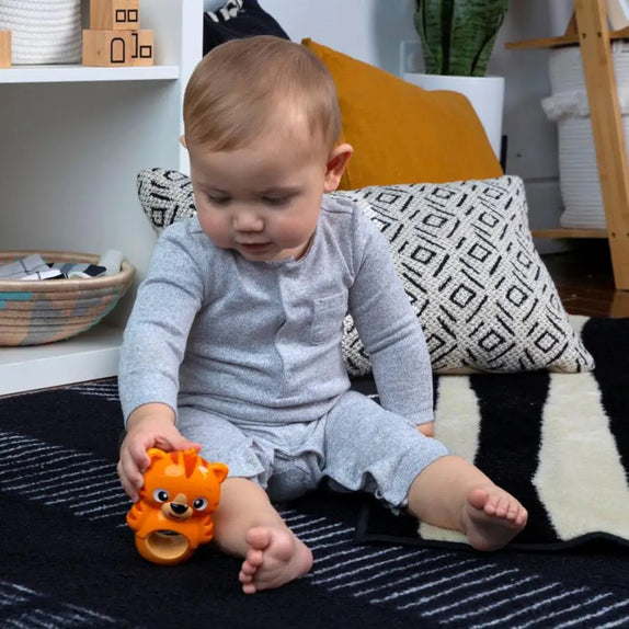 Baby Einstein Teethe & Wobble Tiger Teether Toy 3M+