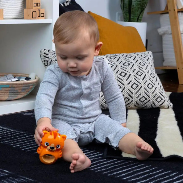 Baby Einstein Teethe & Wobble Tiger Teether Toy 3M+