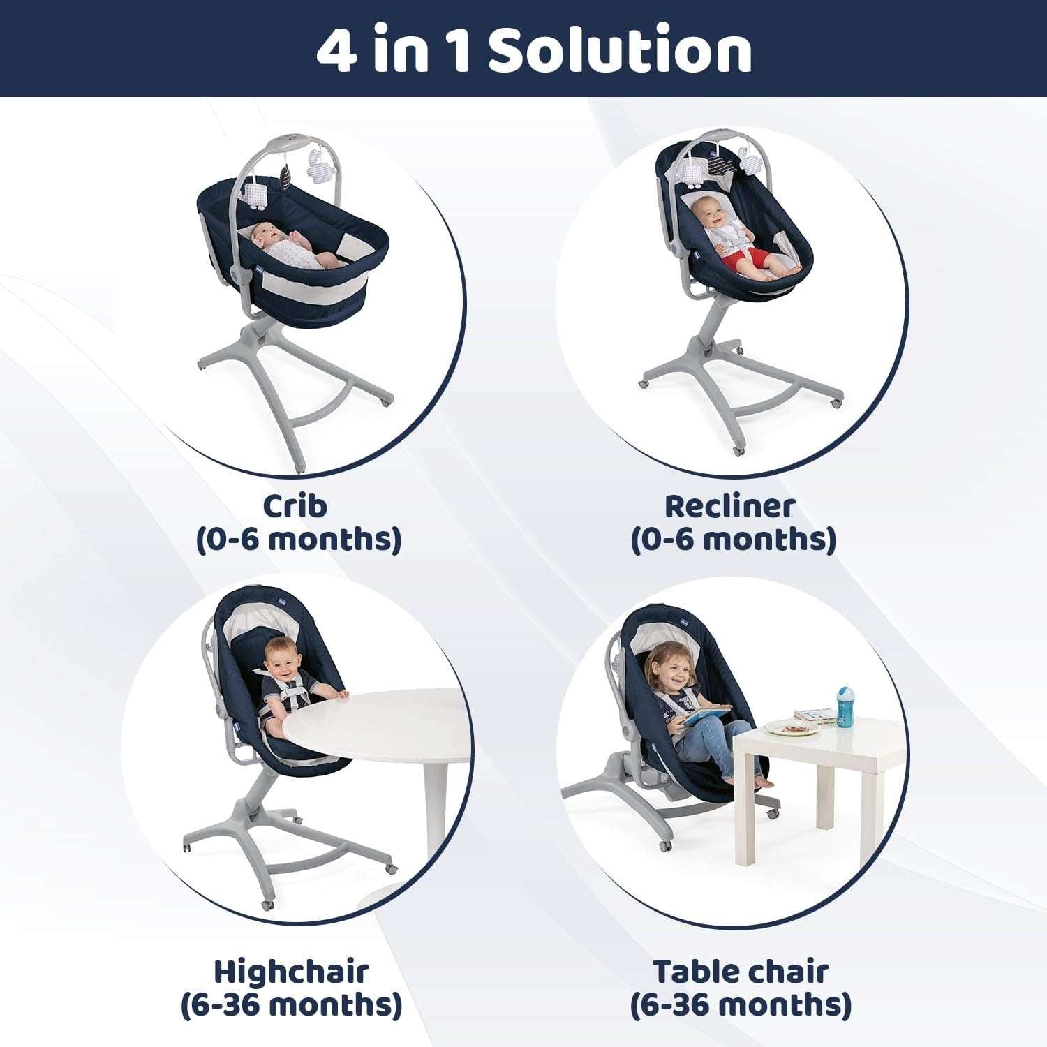 Chicco Baby Hug 4 in1 India Ink