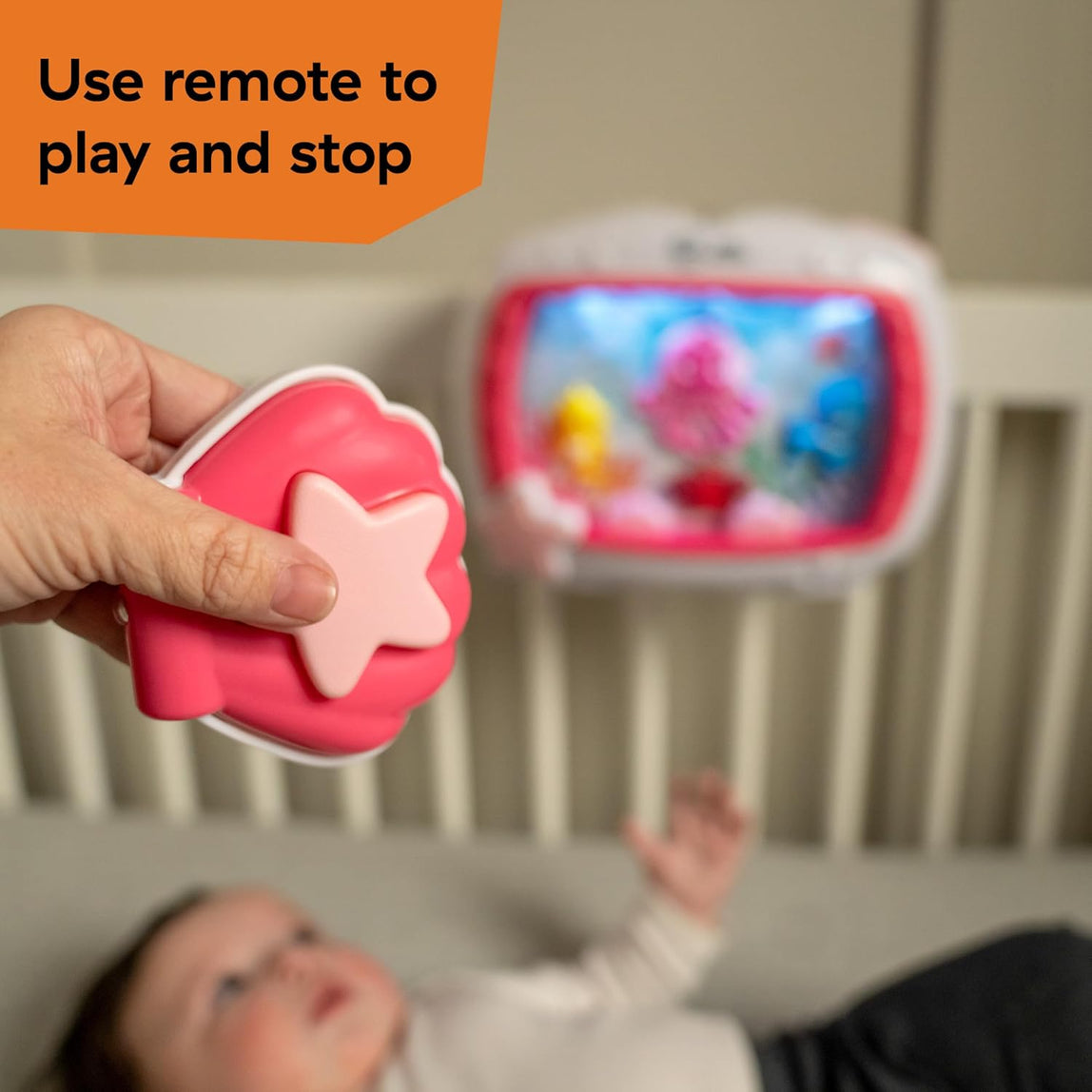 Baby Einstein Sea Dreams Soother Crib Toy Pink