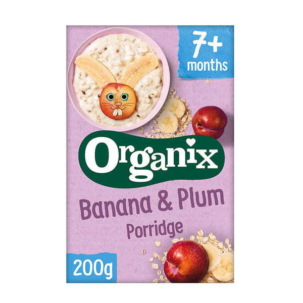 Organix Banana & Plum Organic Porridge