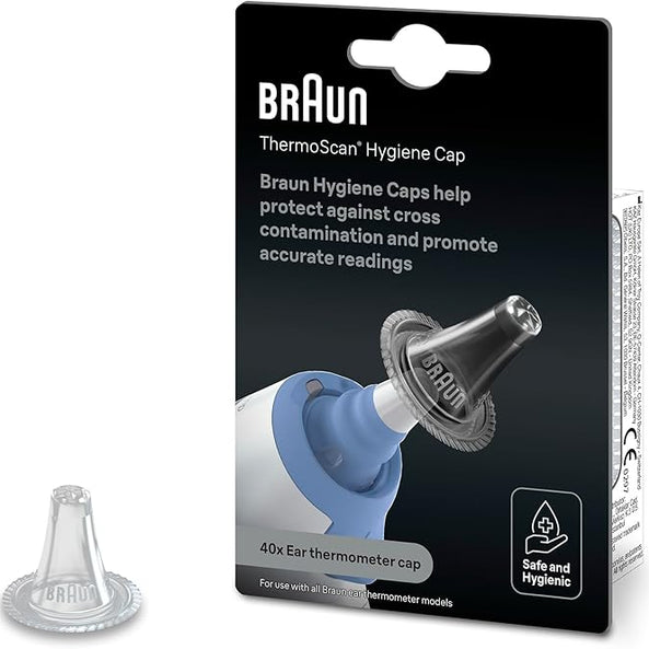 براون غطاء صحي لجهاز قياس الحرارة ثيرمو سكان