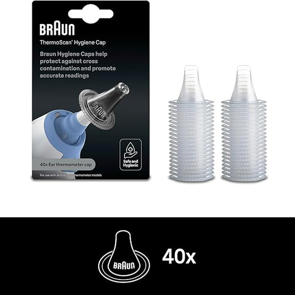 براون غطاء صحي لجهاز قياس الحرارة ثيرمو سكان