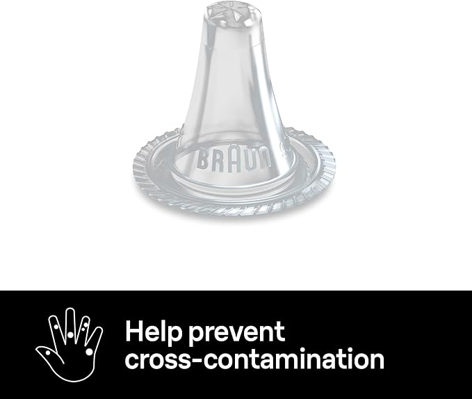 براون غطاء صحي لجهاز قياس الحرارة ثيرمو سكان