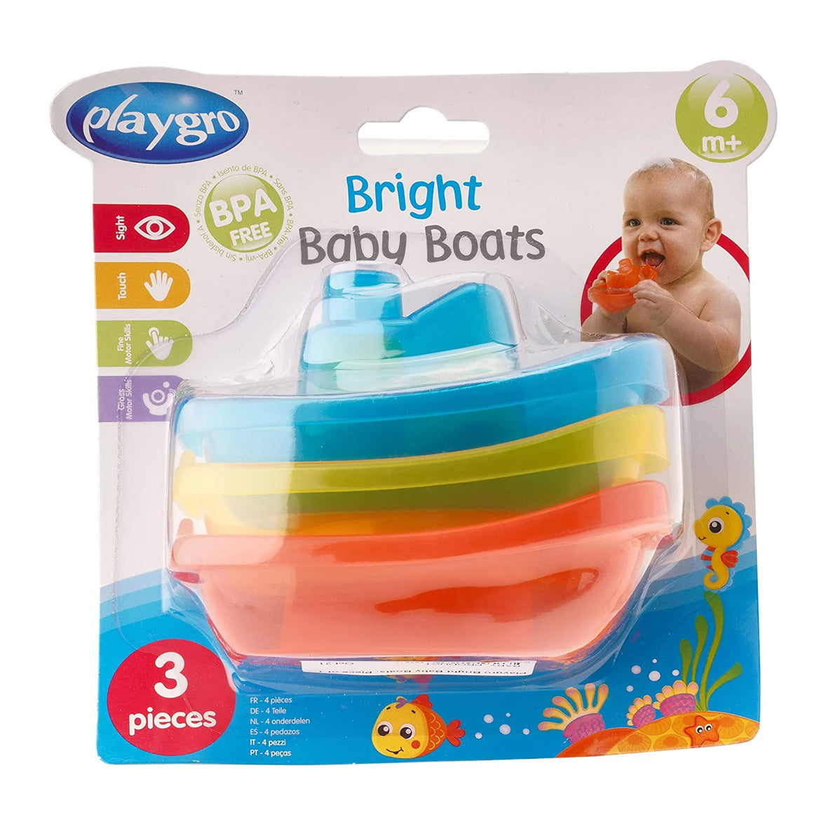 Playgro Bright Baby Boats
