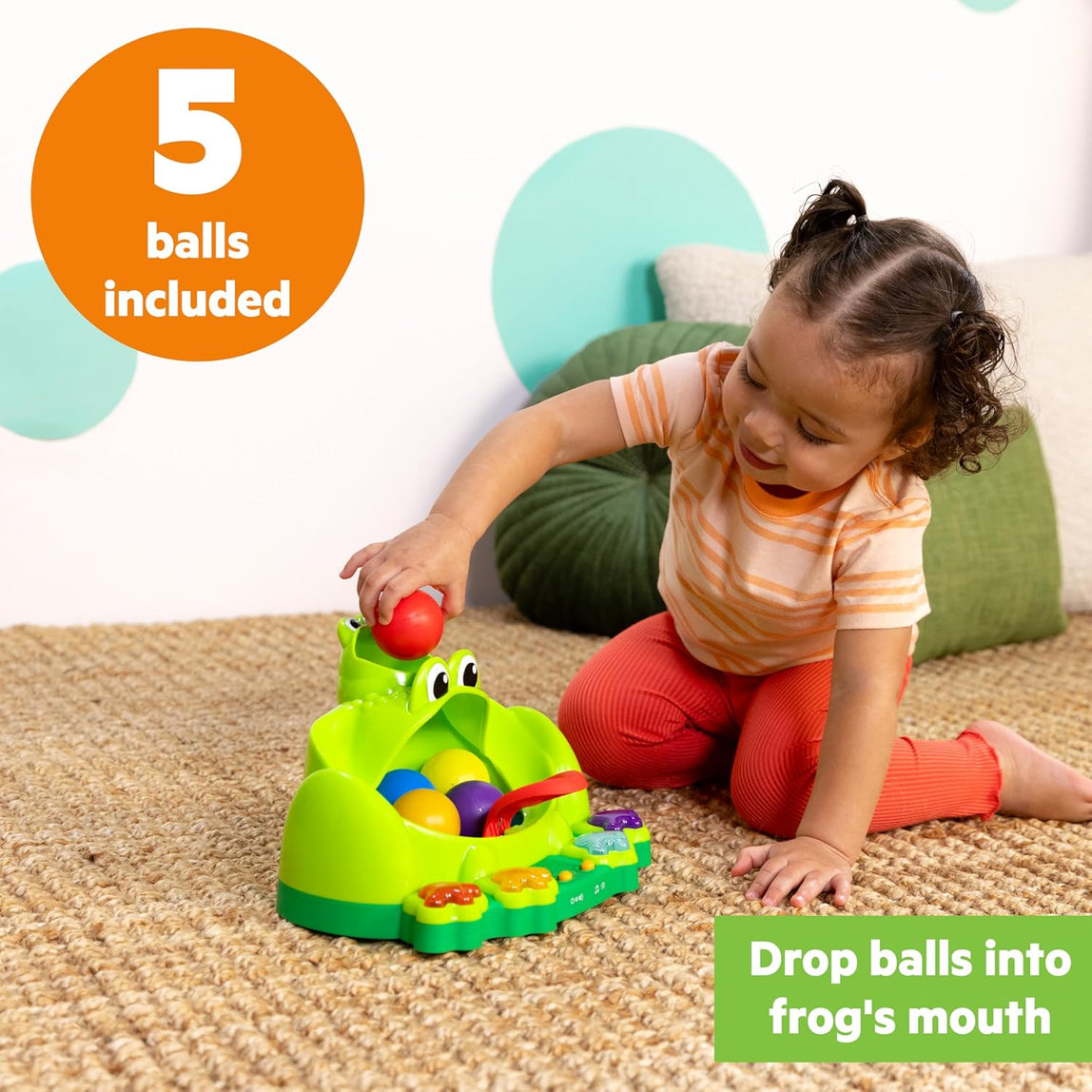 Bright Starts Poppin' Ball Frog Ball Play Toy 6M+
