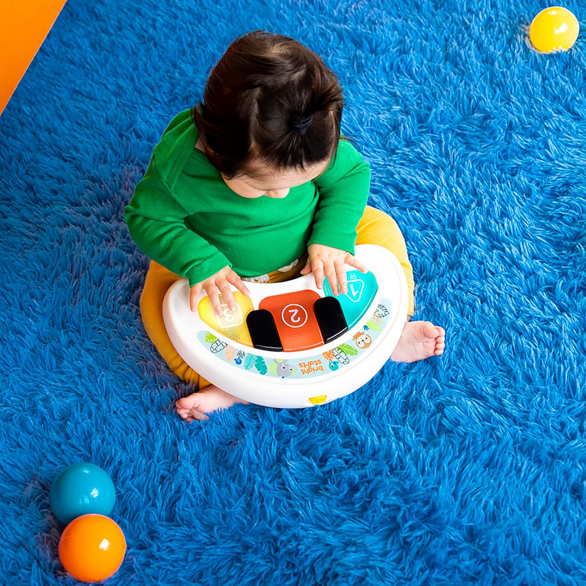 Bright Starts Tiny Trek Walker – Jungle Vines (2-in-1 Piano Activity Walker)
