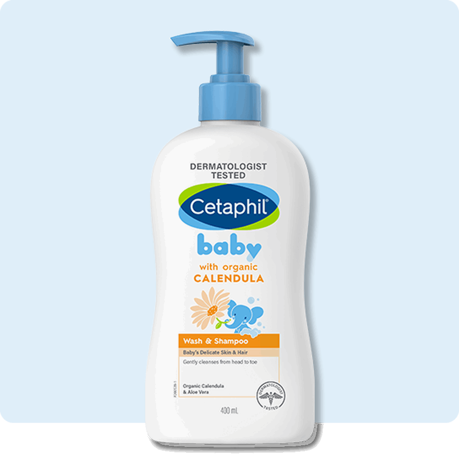 Cetaphil Baby Calendula Wash & Shampoo 400ML