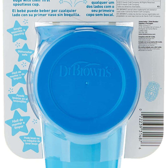 Dr. Brown's Cheers 360 Spoutless Transition Cup 300ml - MamaApp