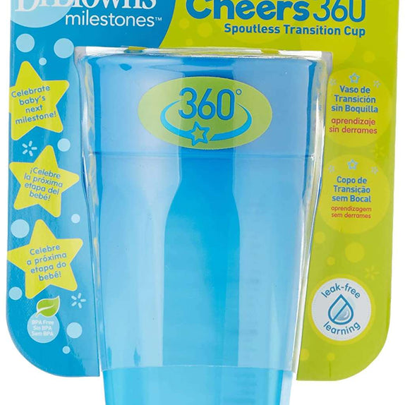 Dr. Brown's Cheers 360 Spoutless Transition Cup 300ml - MamaApp