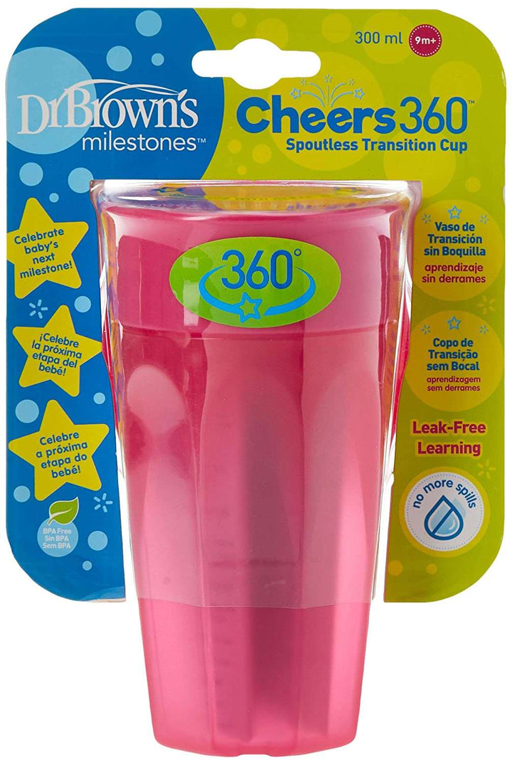 Dr. Brown's Cheers 360 Spoutless Transition Cup 300ml
