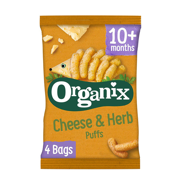 Organix  Organic Cheese & Herb Puffs