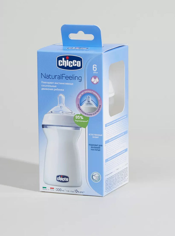 Chicco Feeding Bottle Natural Feeling 6+ Months