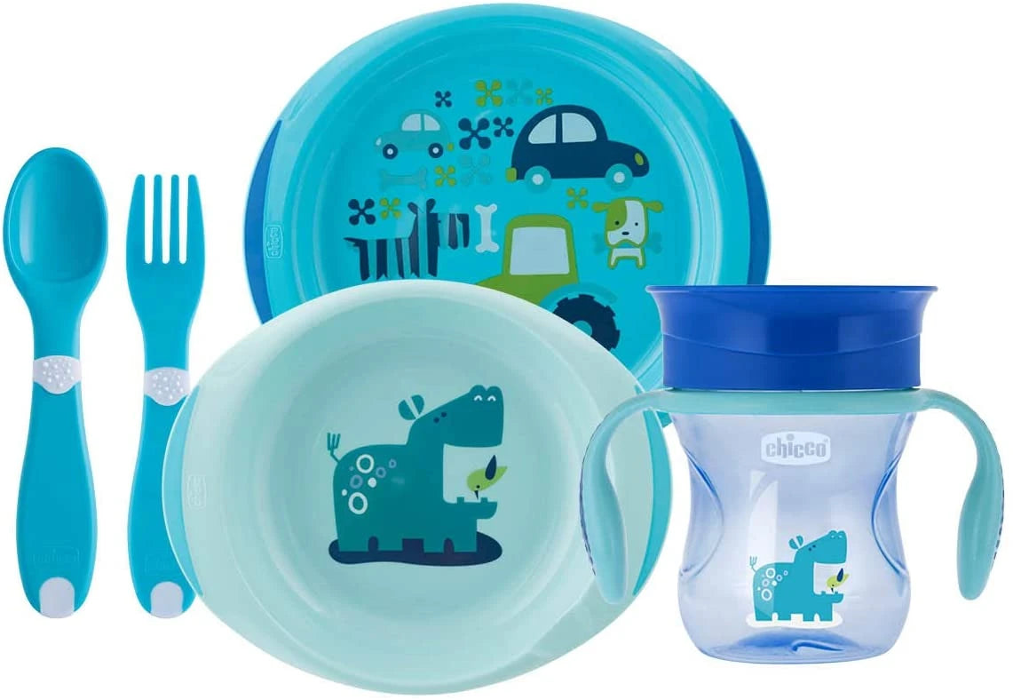 Chicco Weaning Set For Boys and Girls
