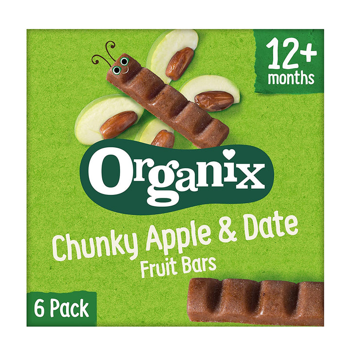 Organix Chunky Apple & Date Organic Fruit Bars