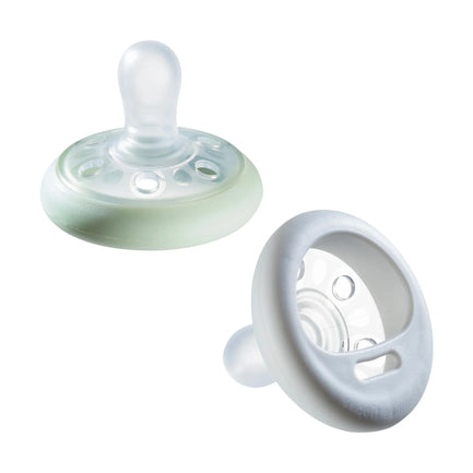 Tommee Tippee Closer To Nature Breast Like Soother, Pack of 2
