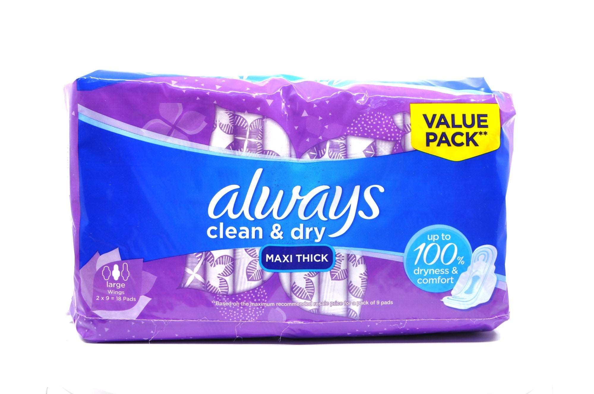 MamaApp Always Maxi Pad Purple