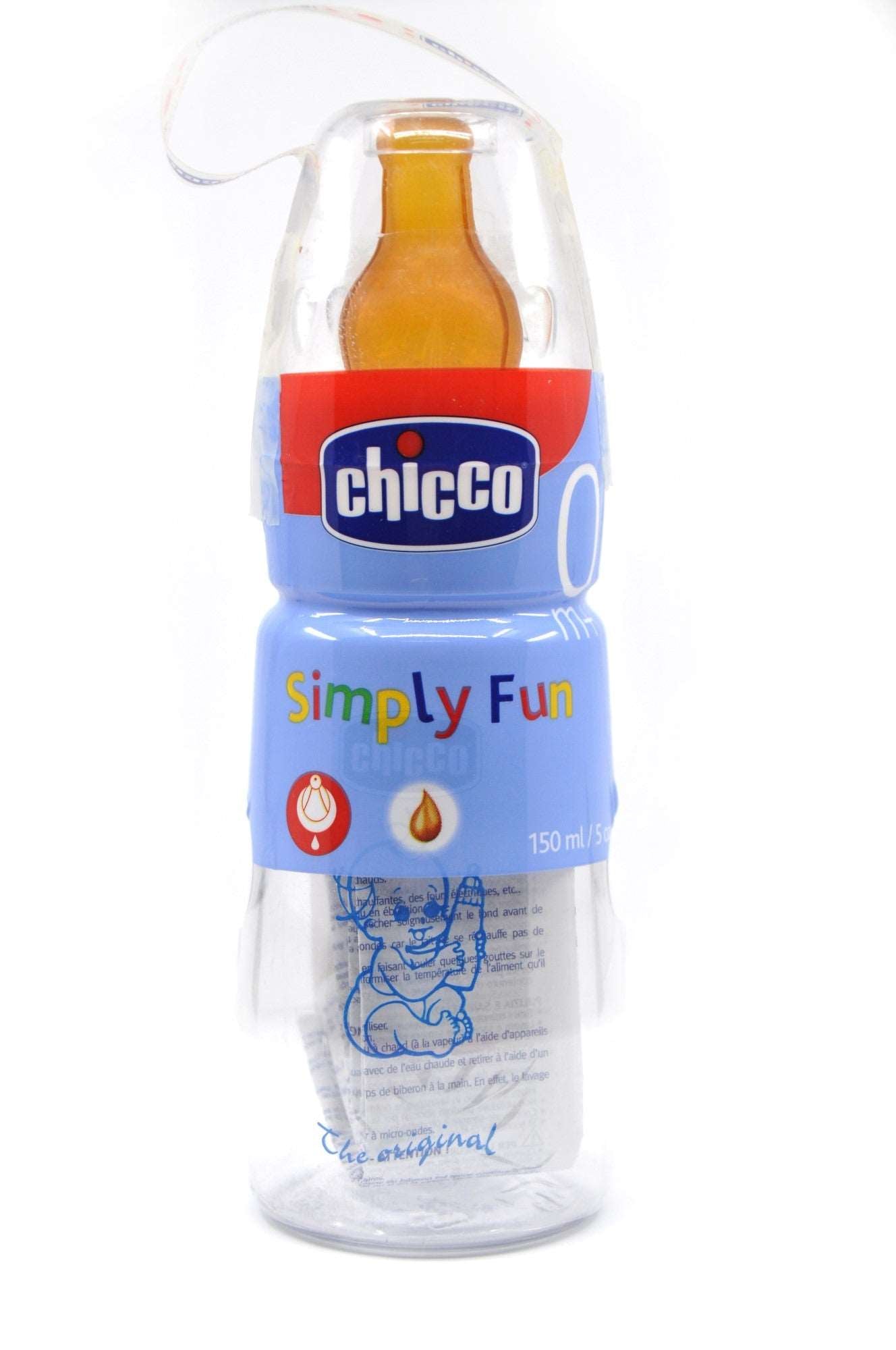 MamaApp Chicco Simple Fun Feeding Bottle 150 ml Latex