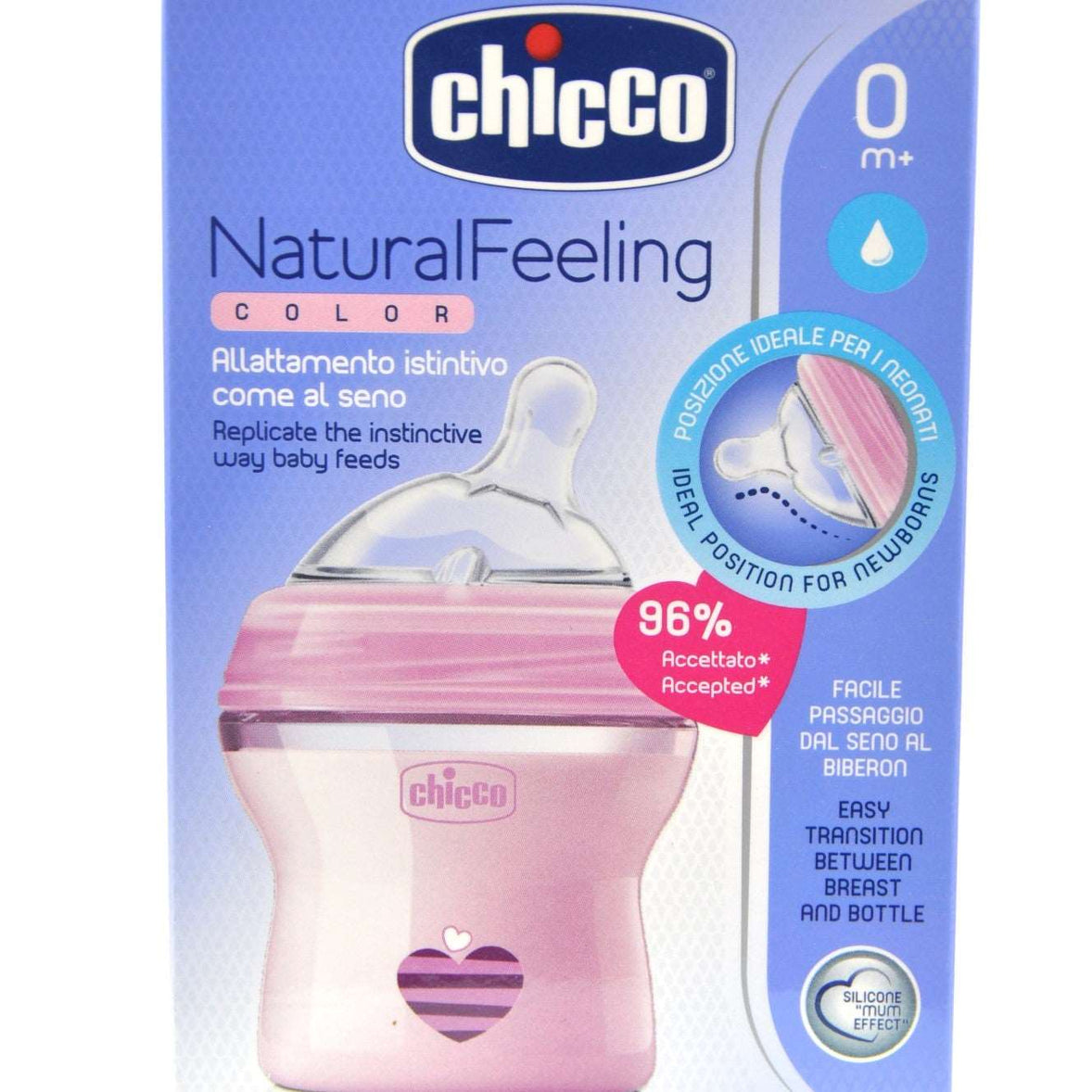 MamaApp Chicco Natural Feeling Bottle 0+ Months 150 ml