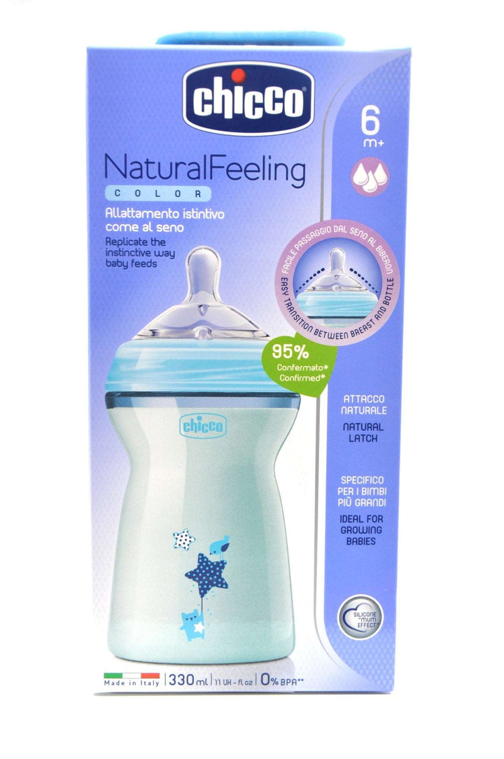 Chicco Natural Feeling Bottle 6+ Months 330 ml
