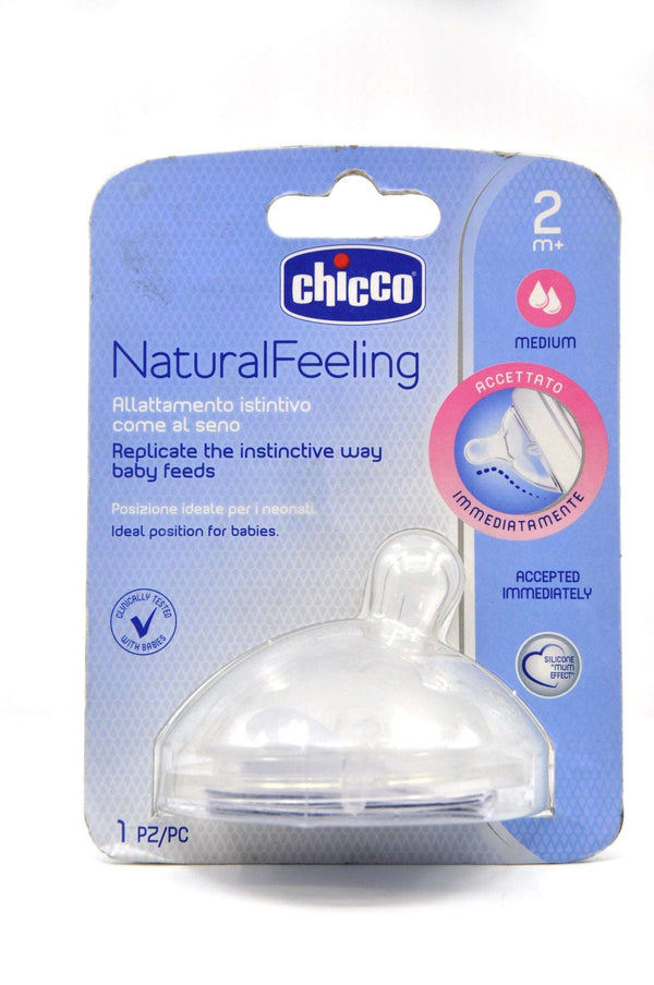 Chicco Teat Natural Feeling 2+ Months Medium