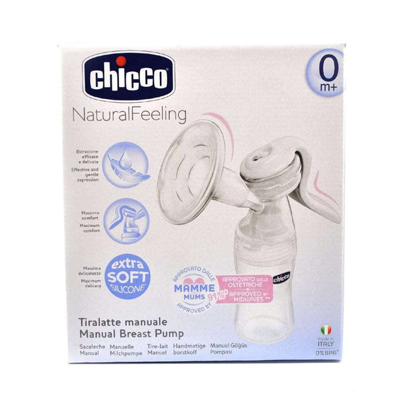 Chicco Natural Feeling Manual Breast Pump - MamaApp