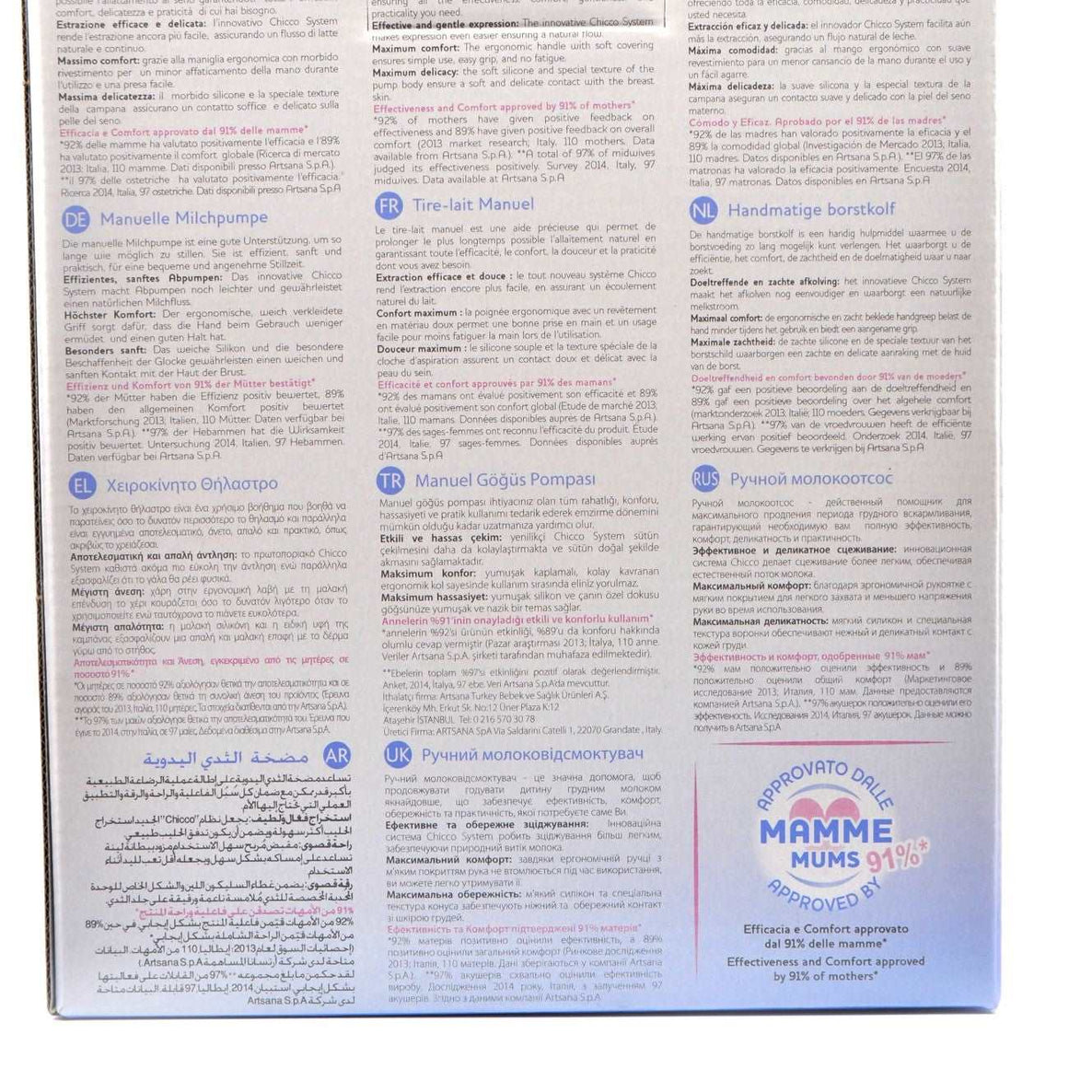 MamaApp Chicco Natural Feeling Manual Breast Pump