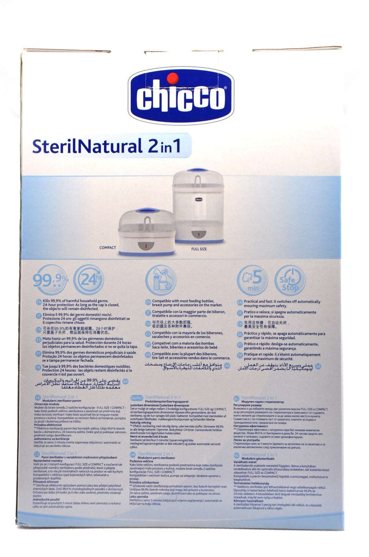 Chicco SterilNatural 2 in 1